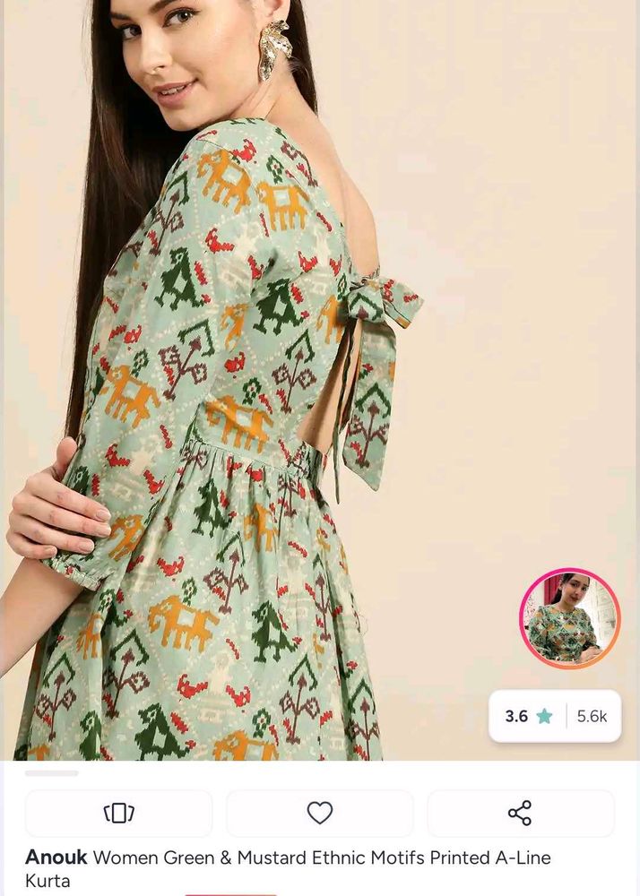 Anouk by Myntra's XL Dress, Not worn