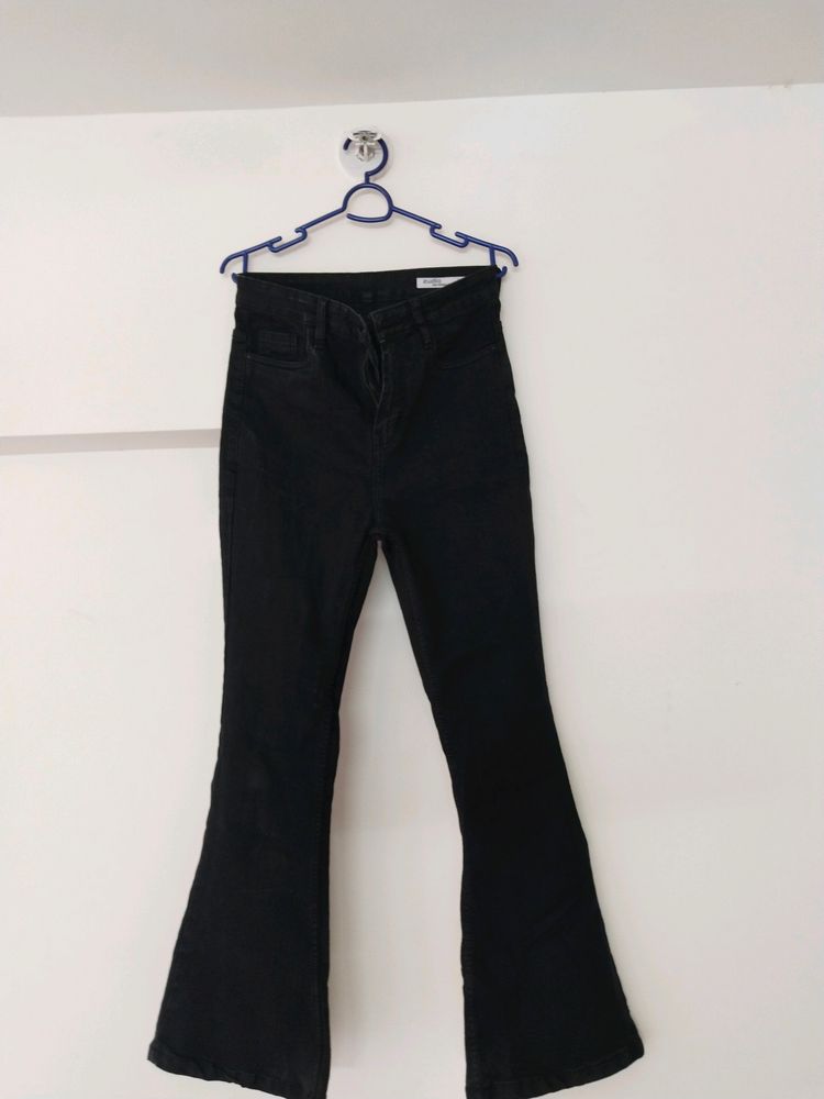 Brand new Zudio Flared Black Jeans