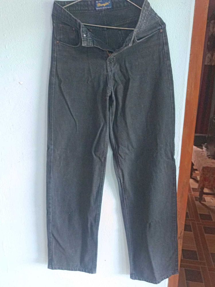 Classic Dark Wash Denim Jeans