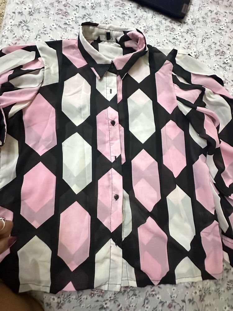 Printed shirt without flaws