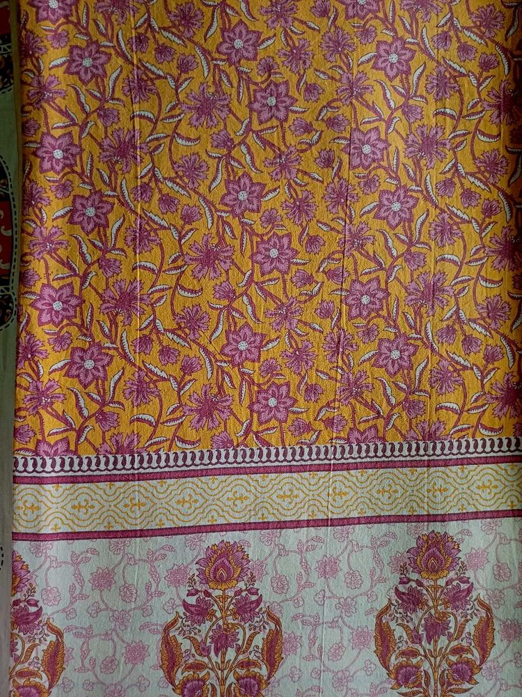 Vibrant Floral Saree