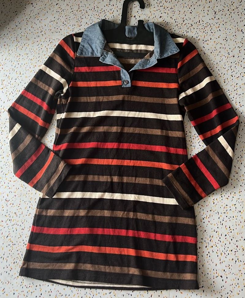 Striped Long Sleeve T-Shirt