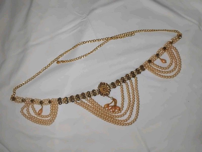 Traditional Pearl Kamarband (Waist Belt) | Ethnic