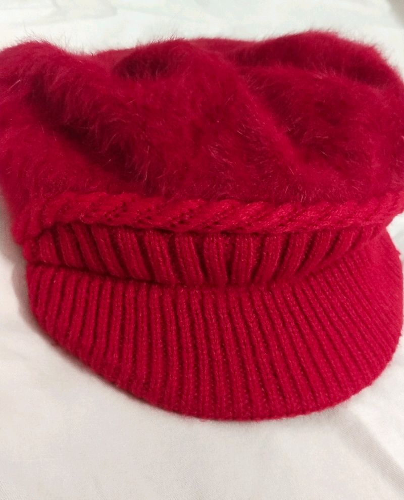 Red Winter Cap