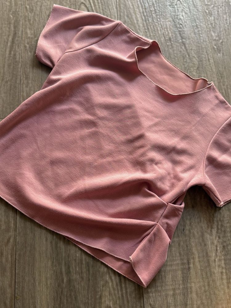 Dusty Rose Casual T-Shirt