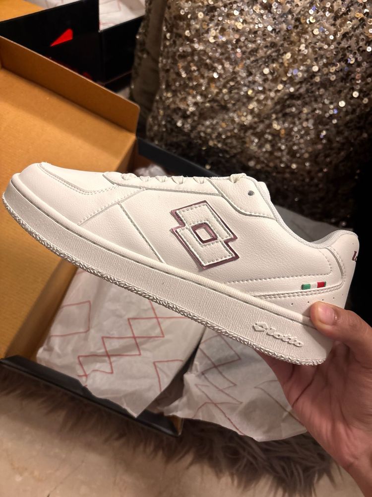 Lotto Autograph White Sneakers