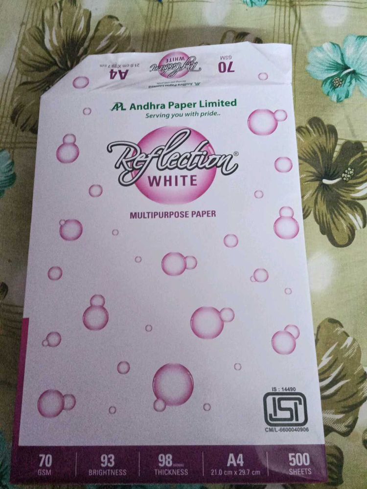 Andhra Paper Limited A4 sheets📝