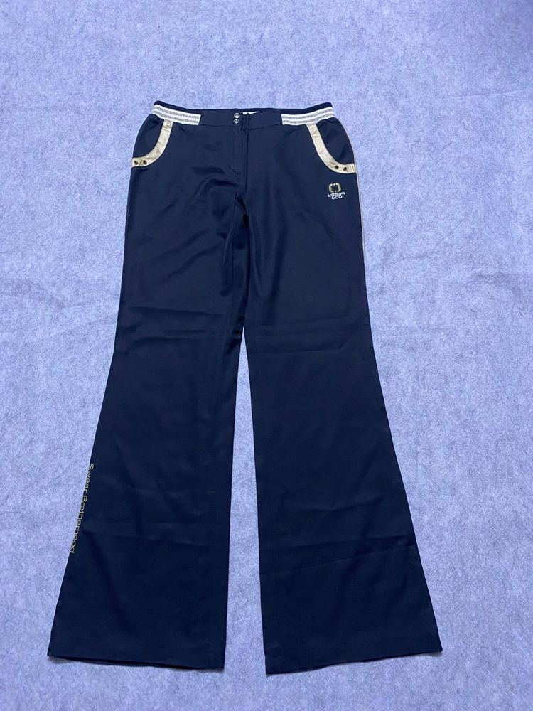 Low rise   Wide-Leg Trackpant