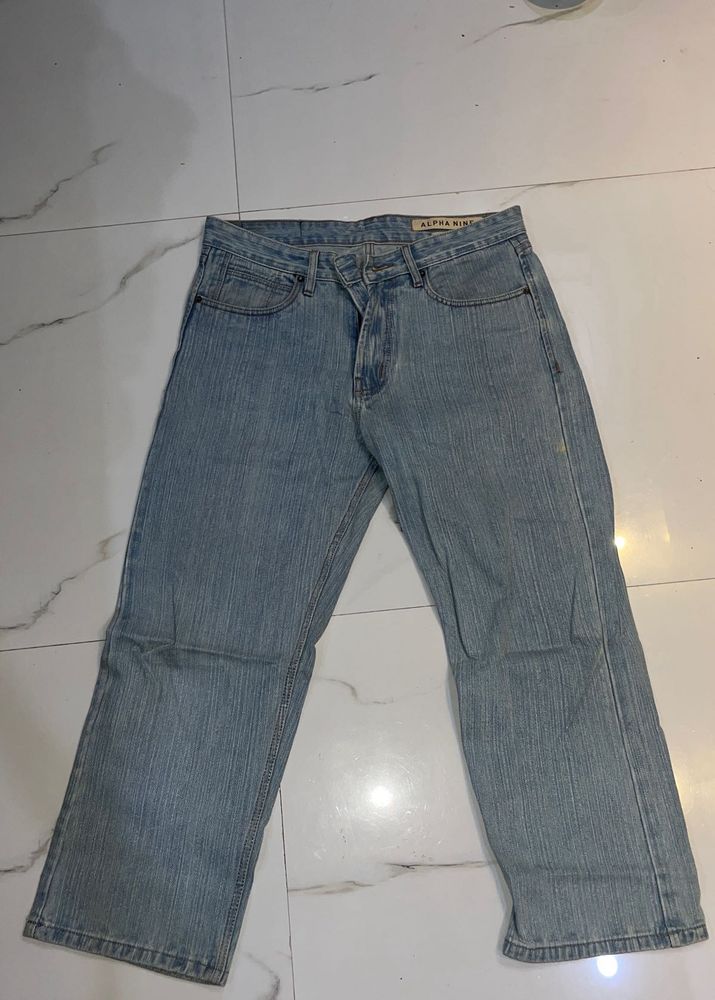 Light Wash Denim Jeans