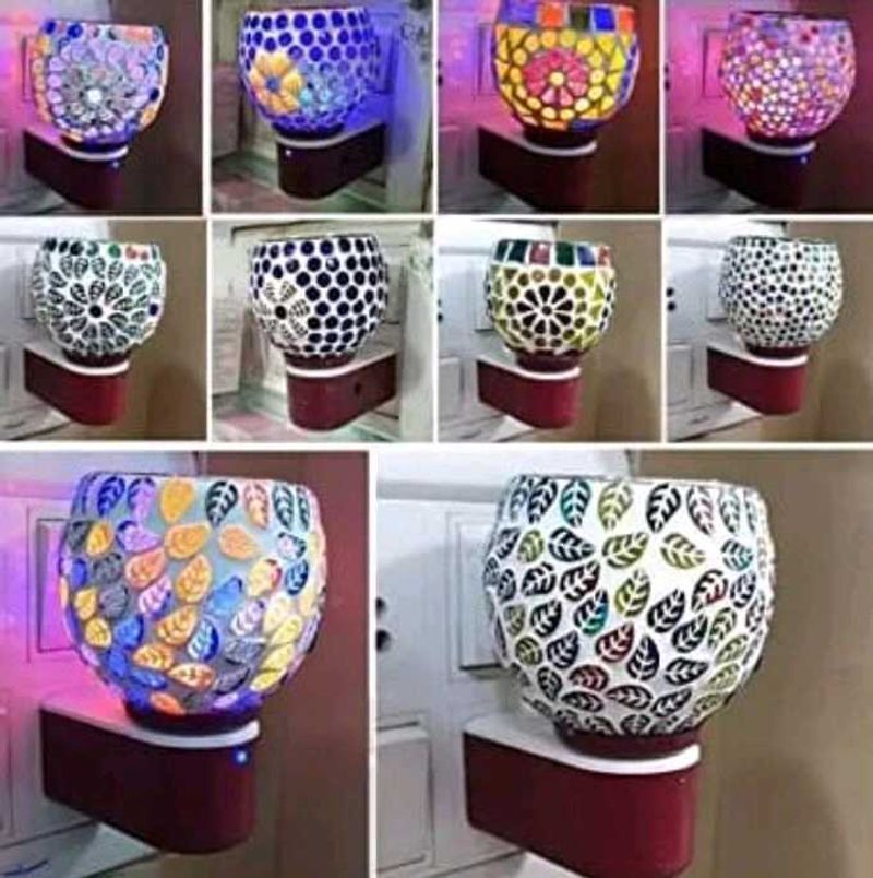 Mosaic Aroma Diffuser Cum Night Lamp