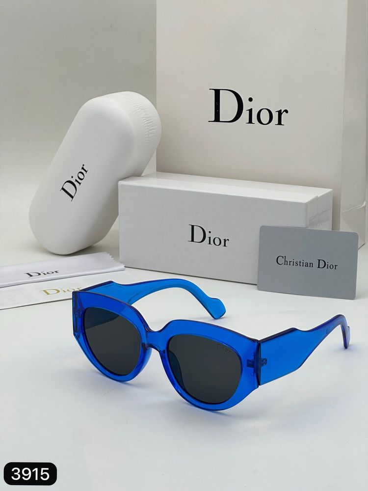 Blue Dior Style Sunglasses