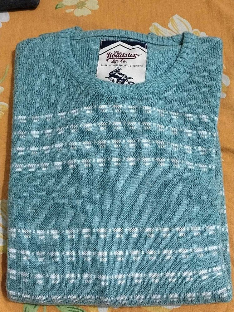 Roadster Life Co. Blue Sweater