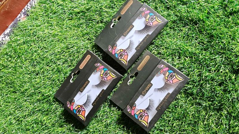 mars eyelashes pack of 3