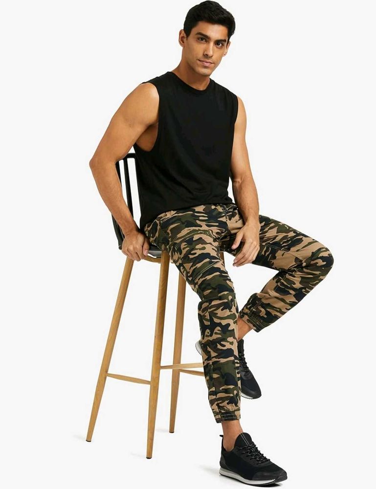 Men's Camouflage Joggers