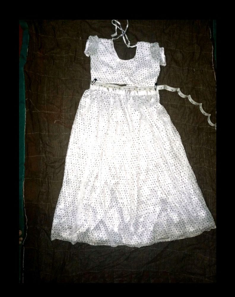 Sparkly White Party Dress