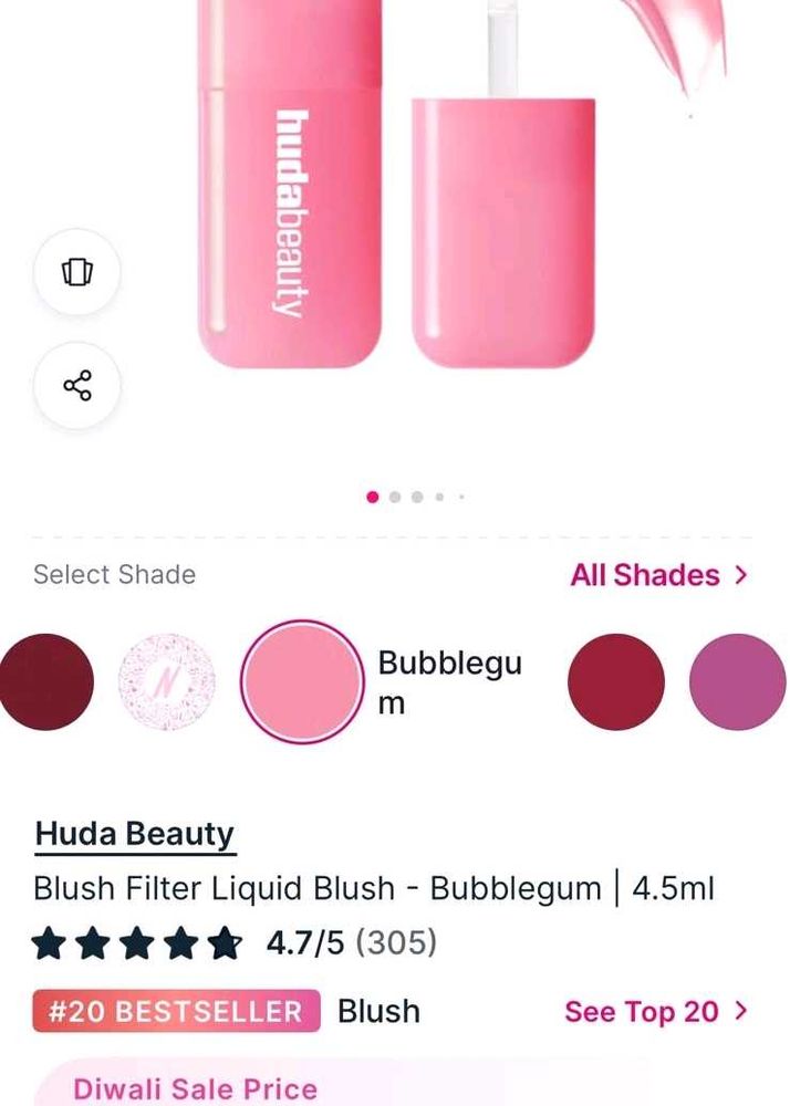 Huda Beauty Blush Filter Liquid Blus