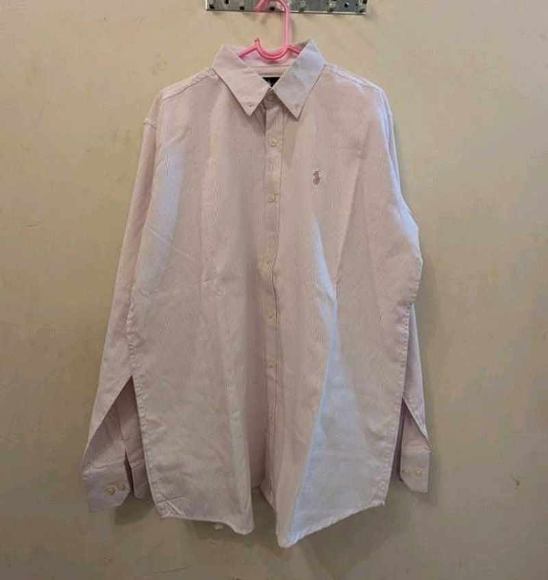 Ralph Lauren Pink Striped Shirt