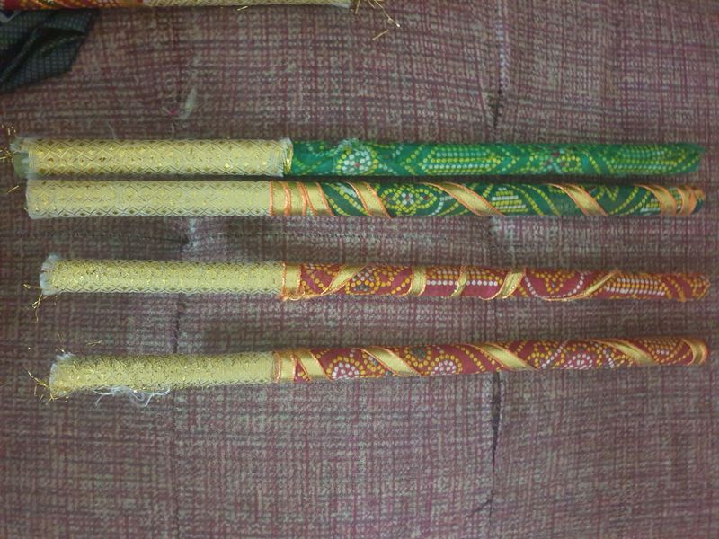 4 pair dandiya for sale