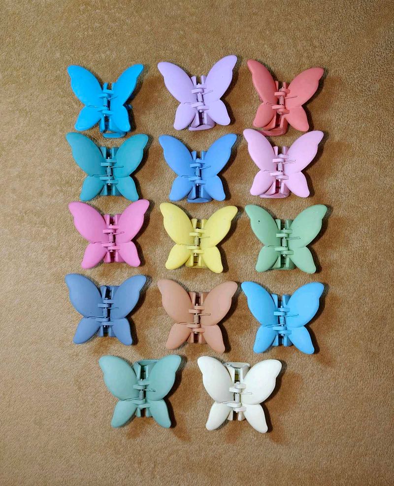 Butterfly Hair Clips (2 Pcs)