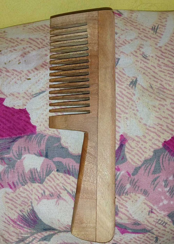 Wooden Hair Comb