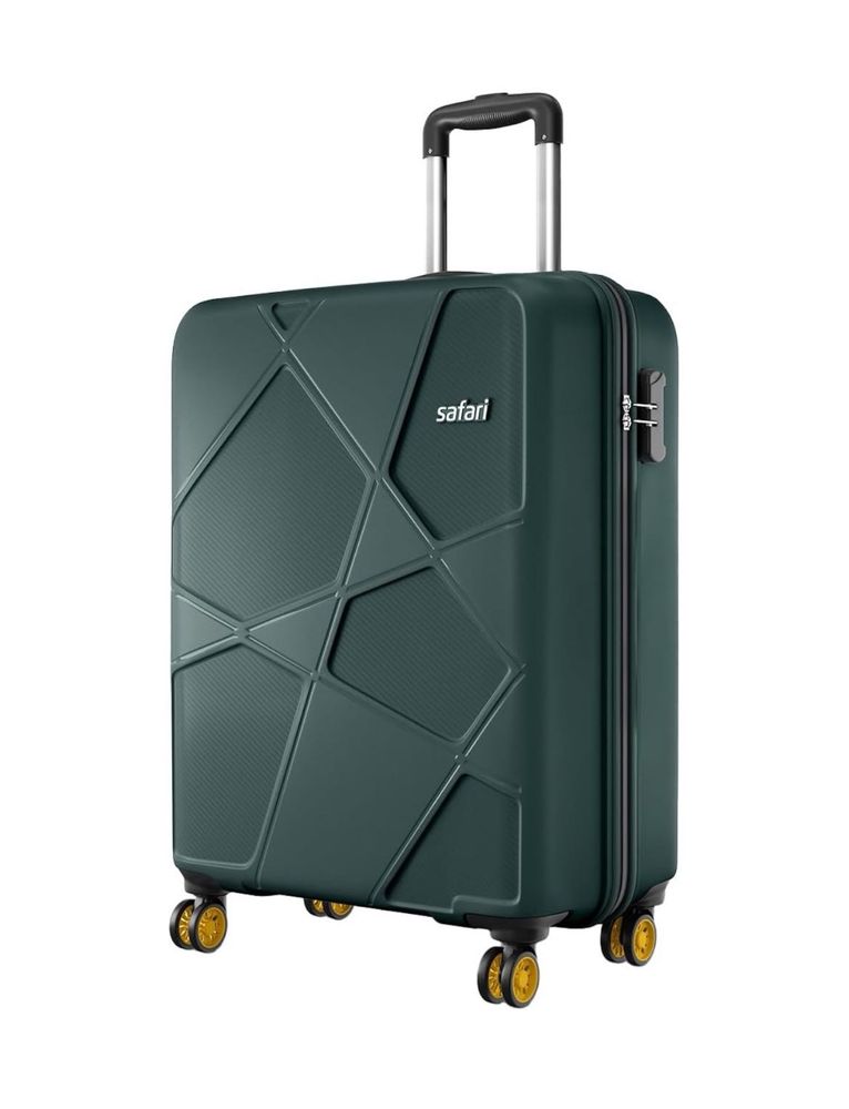 New-Safari Green Hard Shell Suitcase