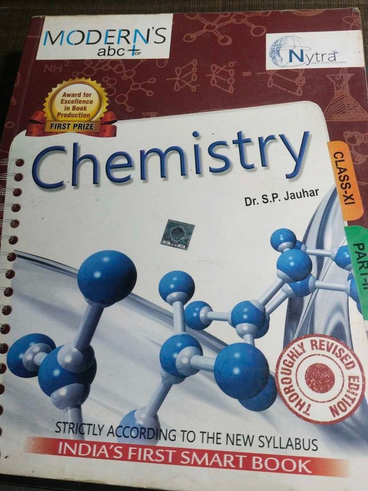 Modern's abc+ Chemistry Book - Class XI