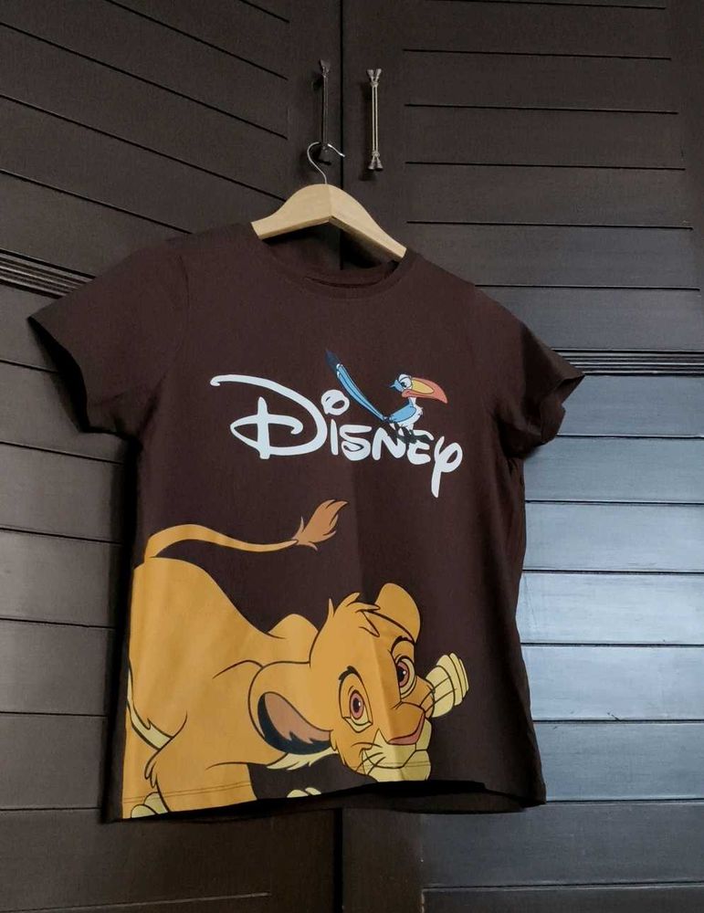 Disney Lion King Graphic Cotton T-Shirt