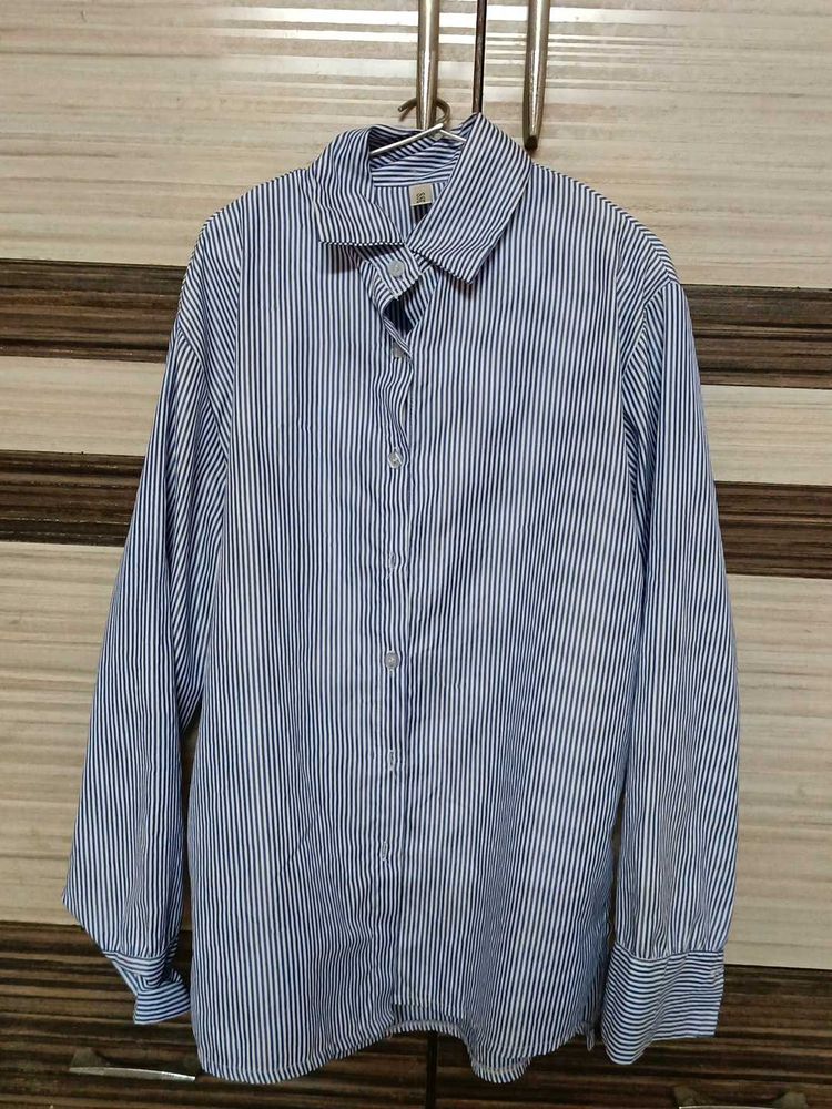Blue Striped Shirt