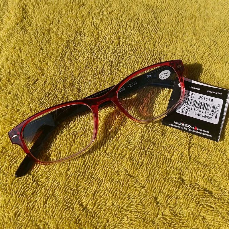 Zippo reading glasses +2 Number with soft lines
