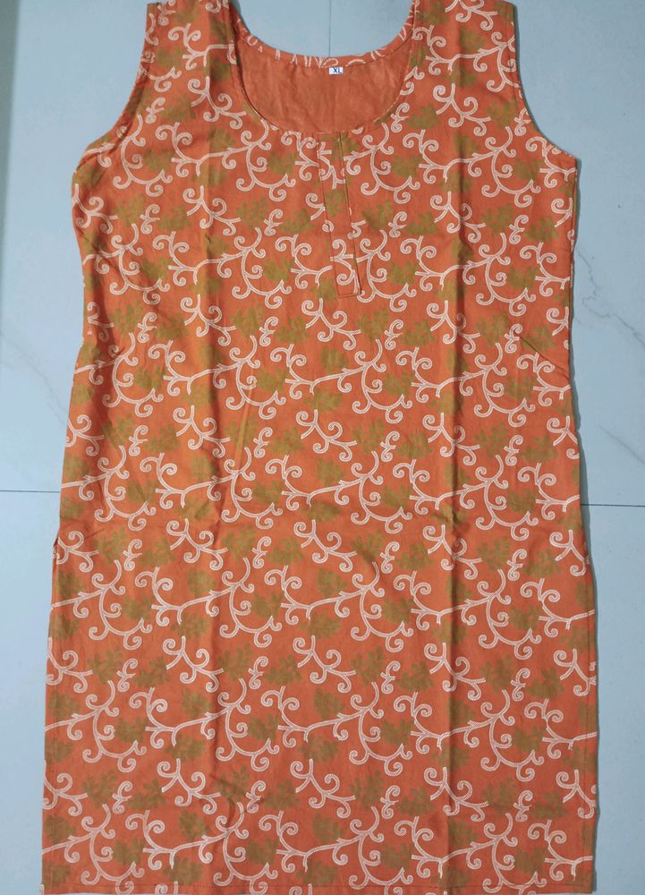 Sleeveless Kurti