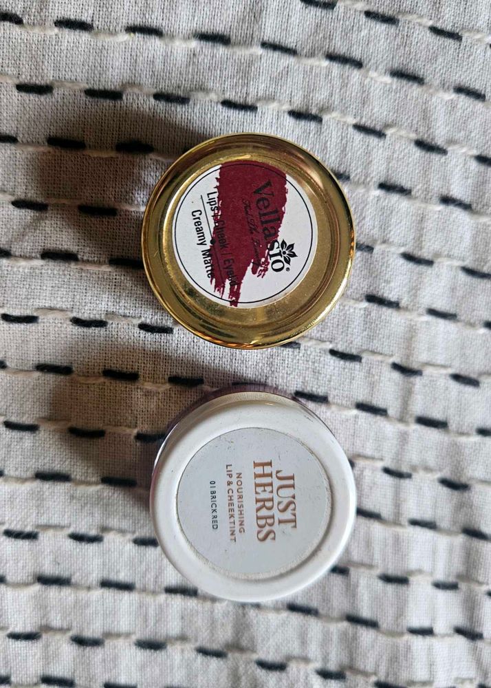 Vellassio &amp; Just Herbs Lip Tints