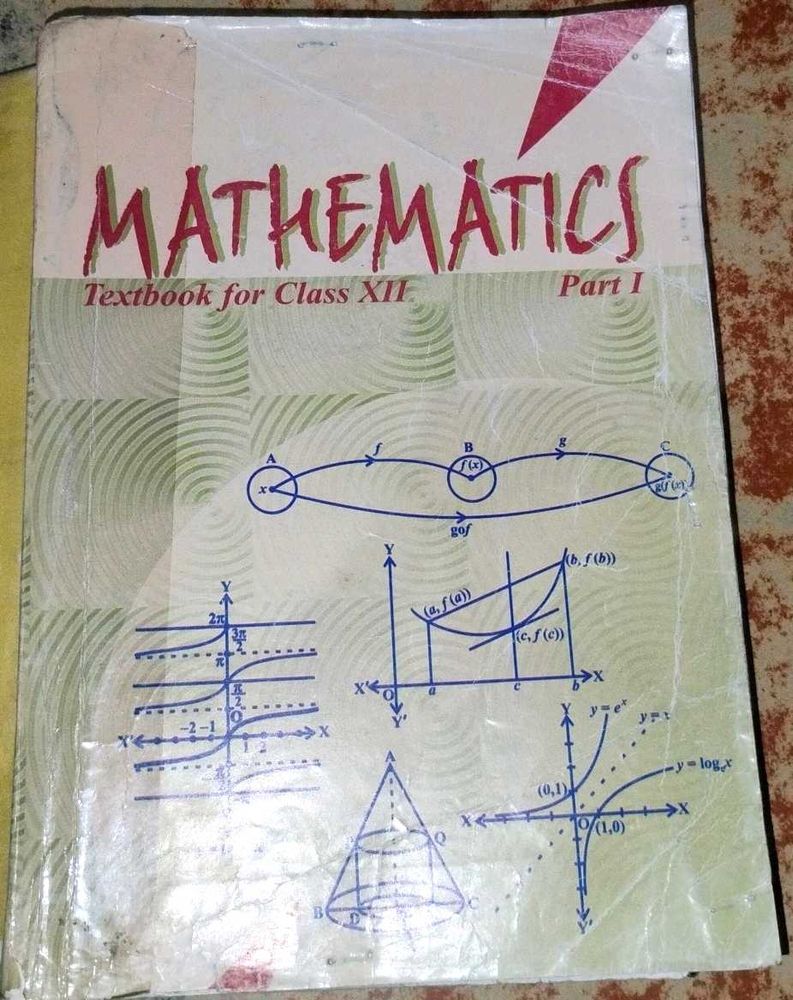 NCERT Mathematics Textbook for Class XII Part 1&amp;2