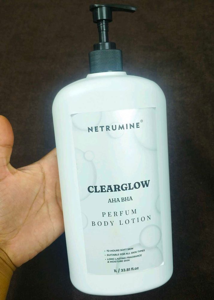 Netrumine ClearGlow Perfumed Body Lotion