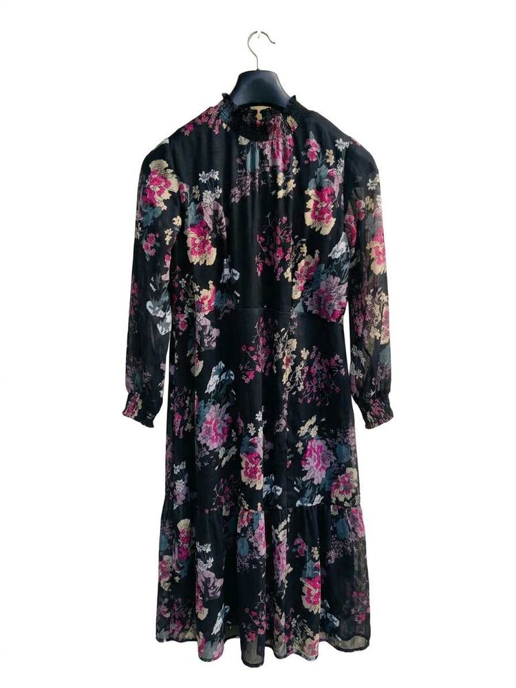 Floral Print Midi Dress 💗🛒