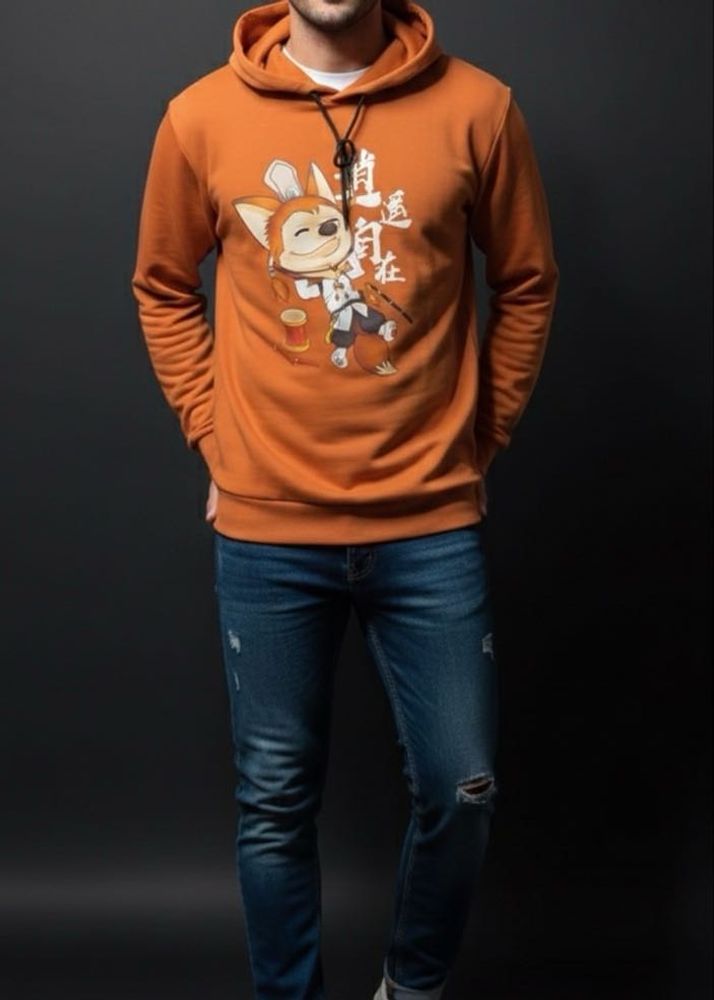Cartoon Graphic Hoodie