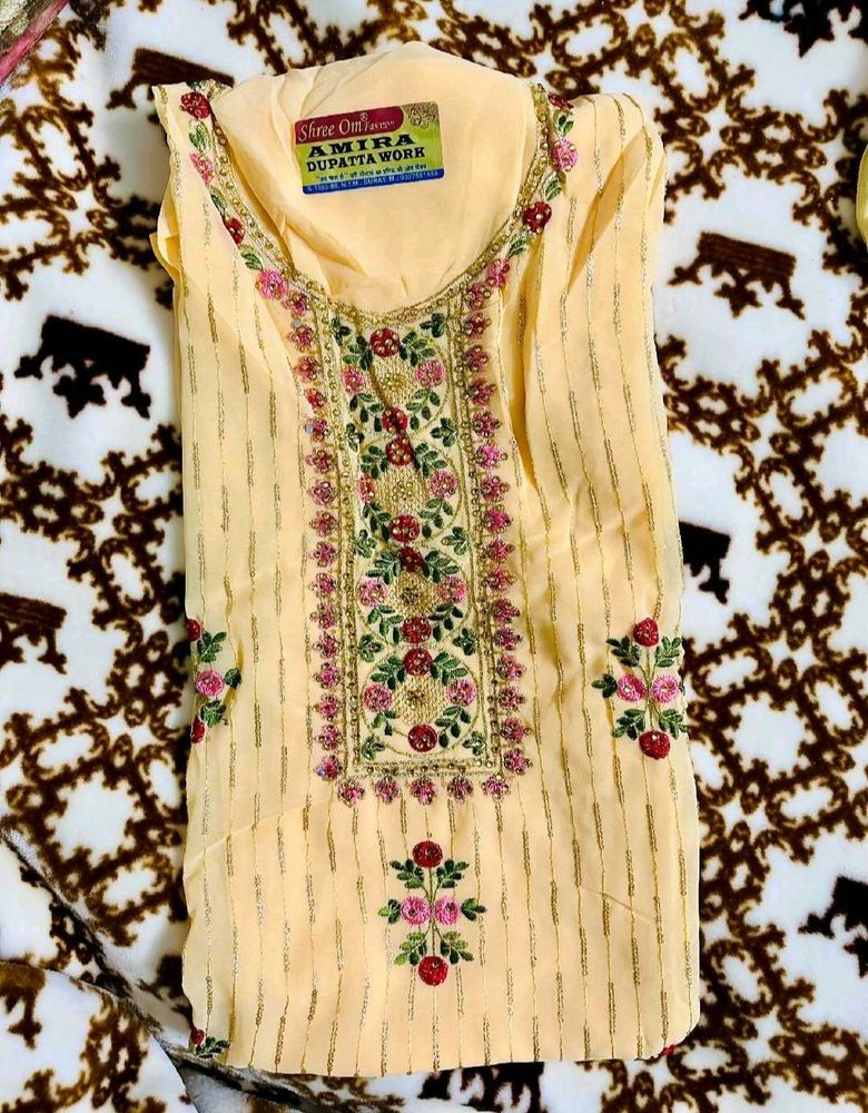 Unstitched Suit Material