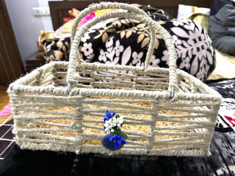 New Rope/Jute Basket Gifting