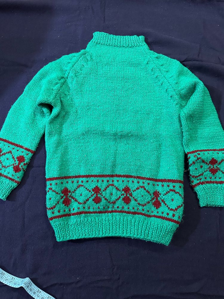 Handmade Sweater And Cap
