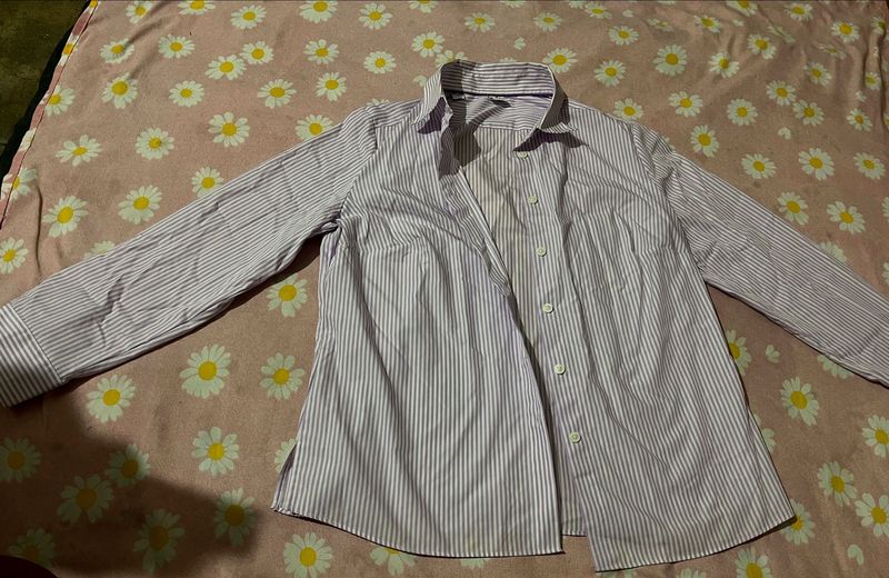 purple shirt