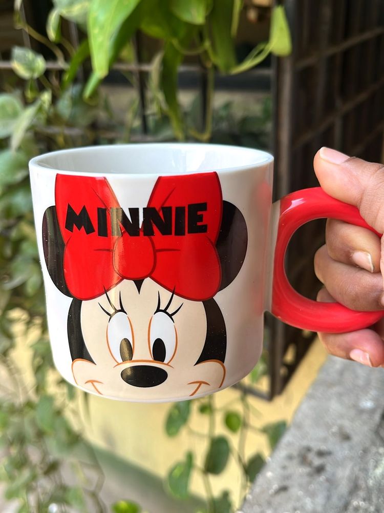 Minnie Mouse Ceramic Mug - Red
