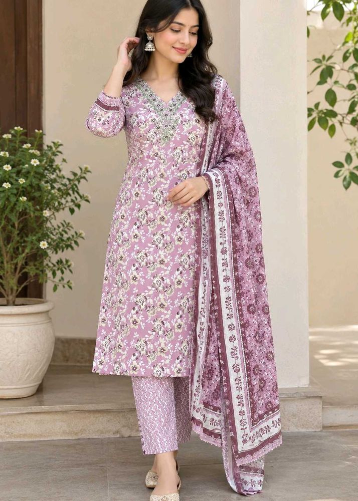 Women's Floral Print Kurta clothes