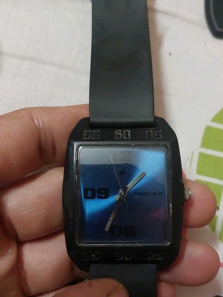 Fastrack Blue Dial Watch