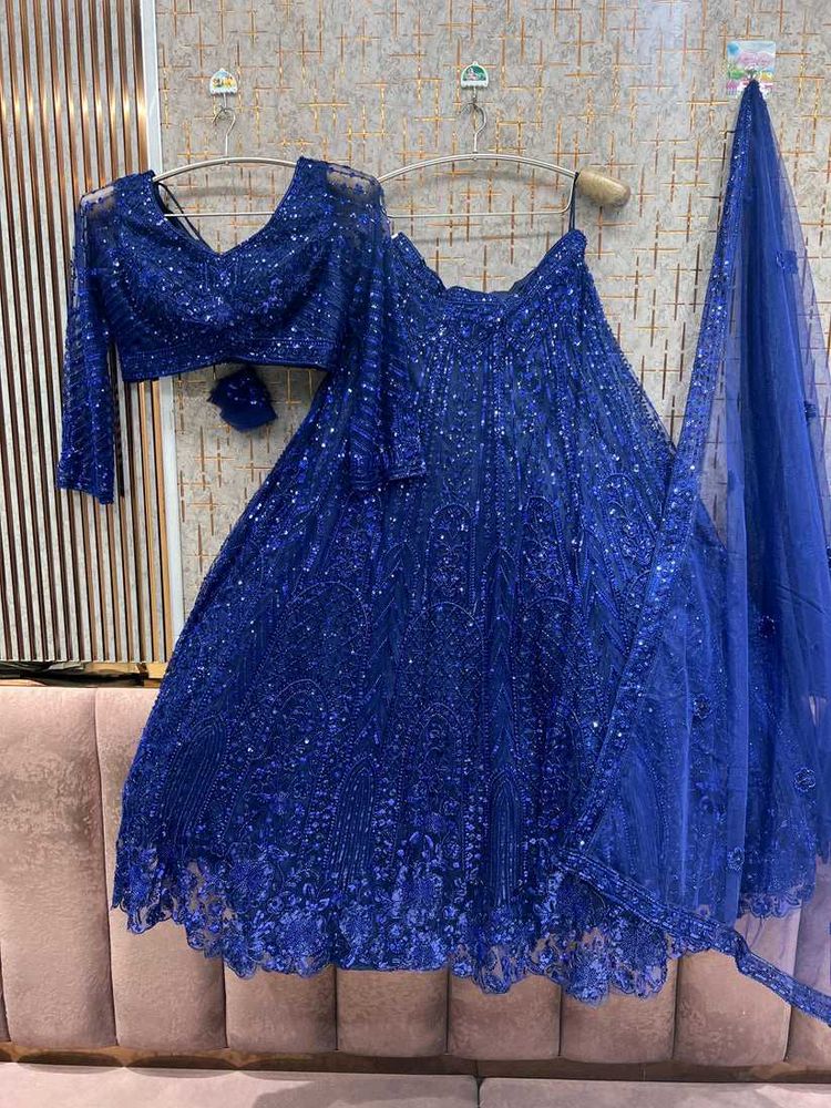 💙 Bold Blue Cocktail Night Lehga💙