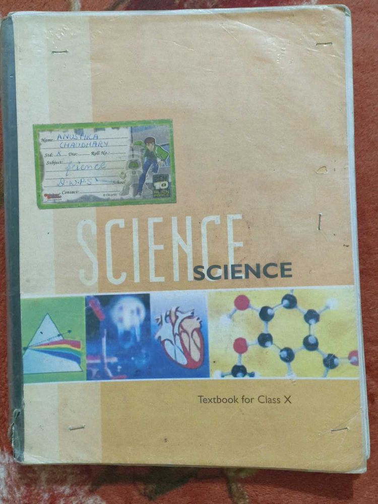 Class X NCERT Science Textbook
