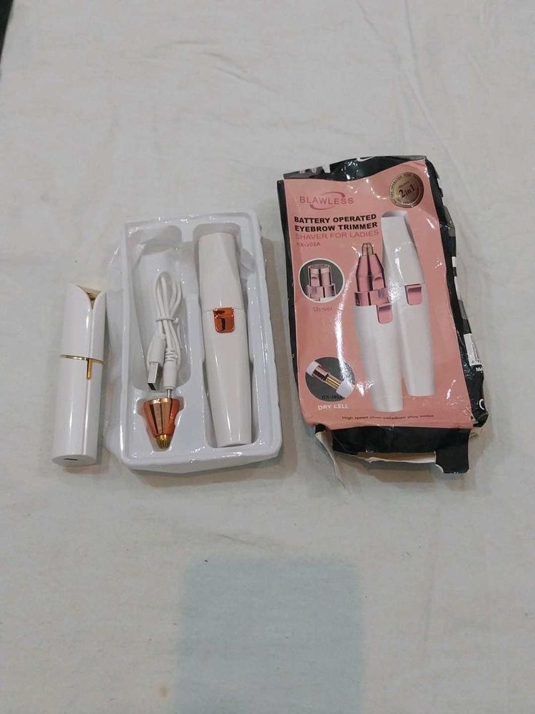 Flawless Battery Operated Eyebrow Trimmer