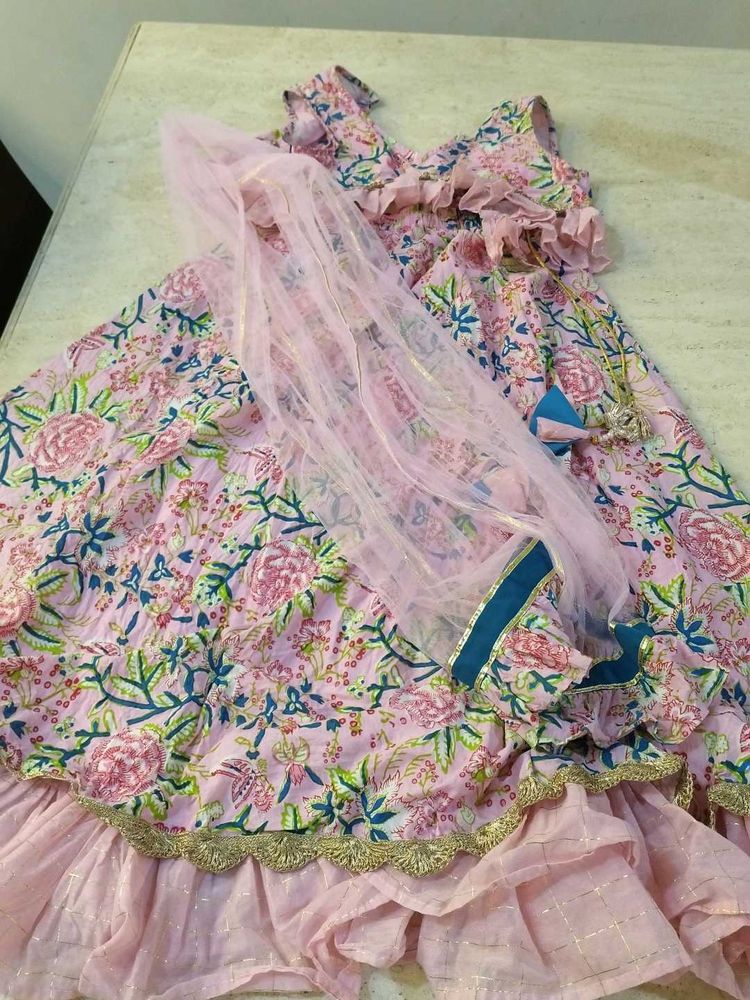 Cute All New Pspeaches Pink Lehenga!!!