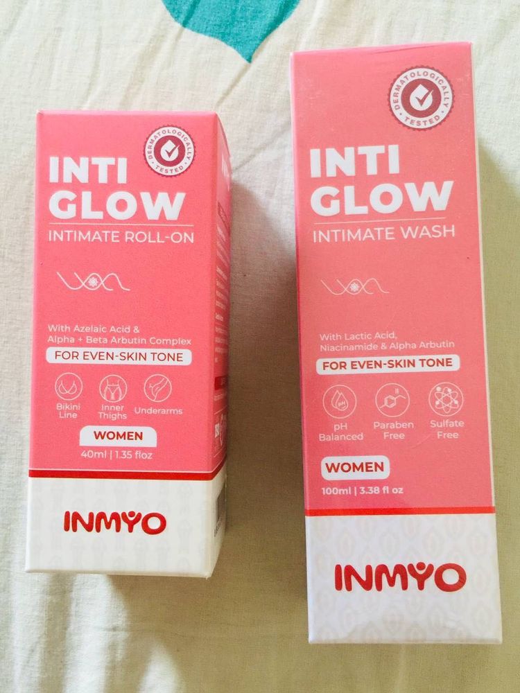 INMYO🤍Intimate Glow Roll-On &amp; Wash Set