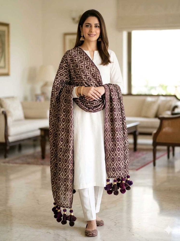 festive stole with Tassels (6 nos.)