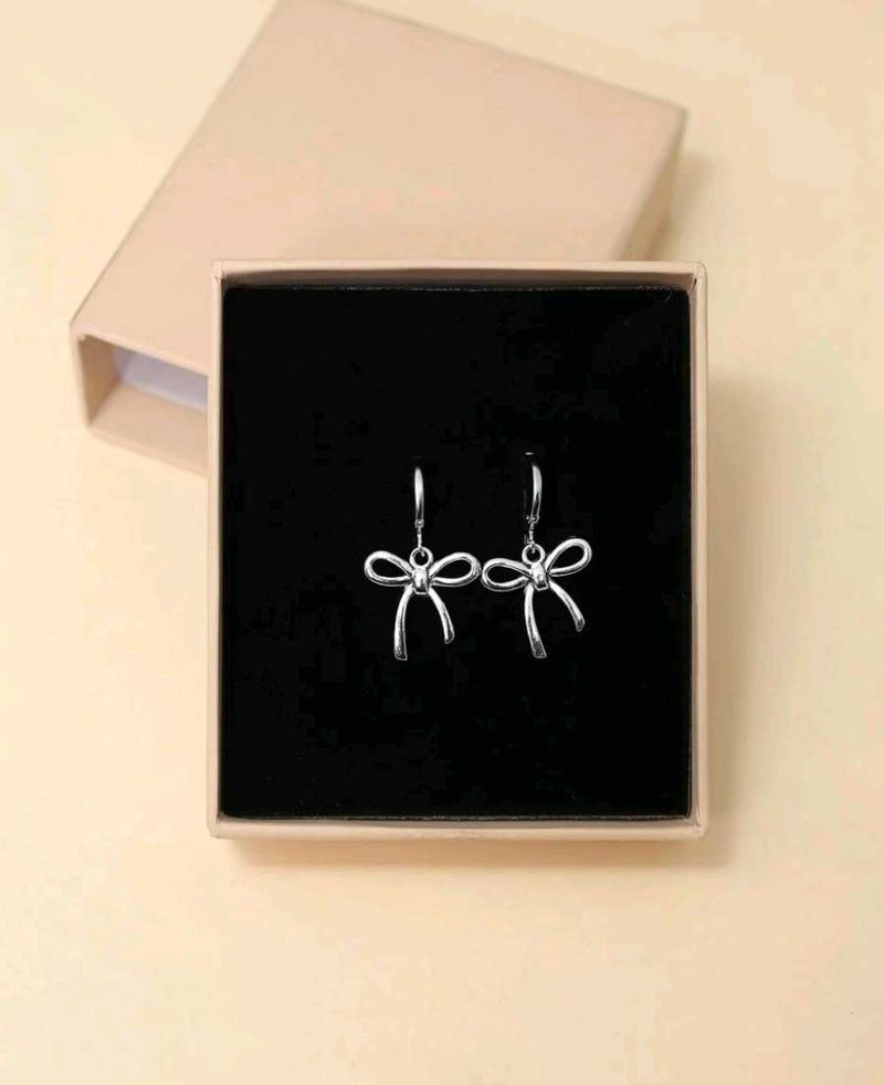 Cute Bow Dangle Earrings