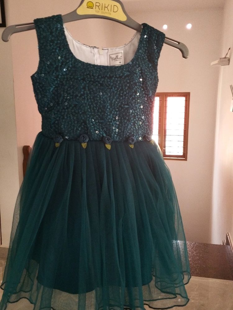 Cyan Teal Mixed Party Wear